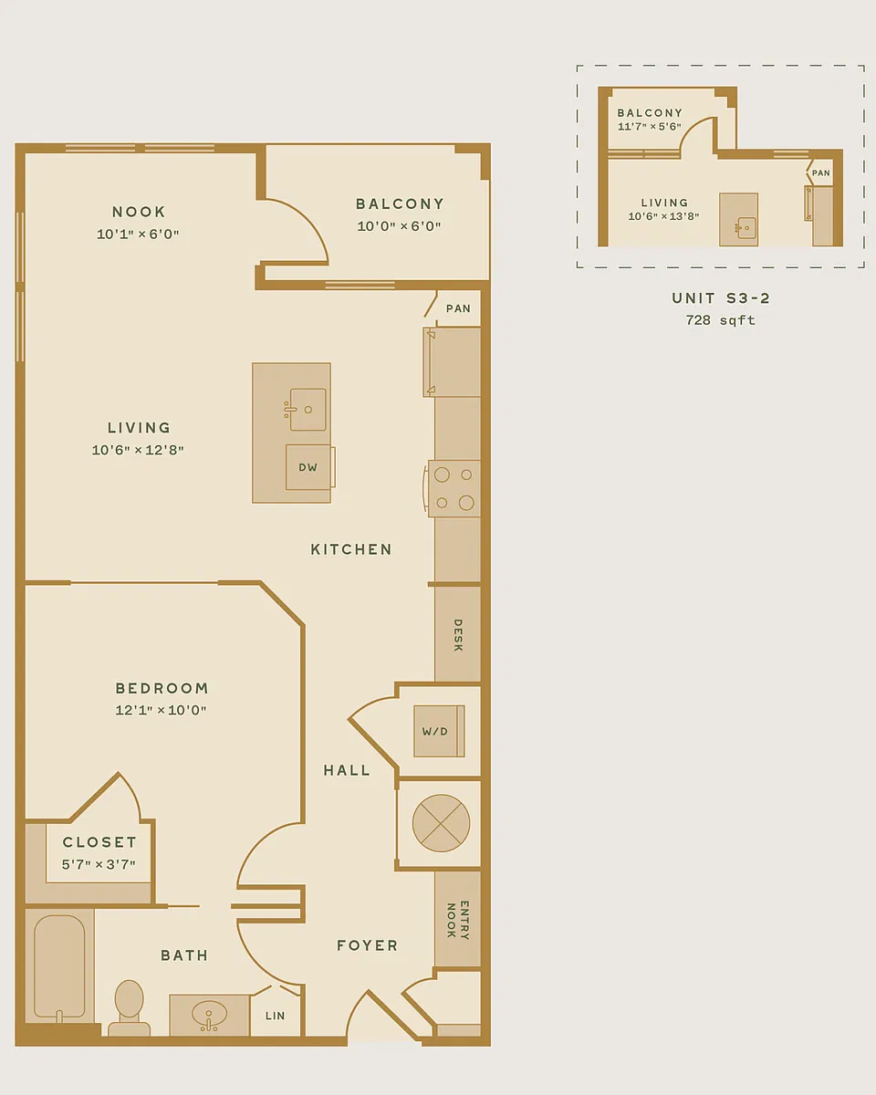 Floor plan Beacon