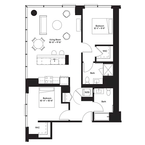 Floor plan D01