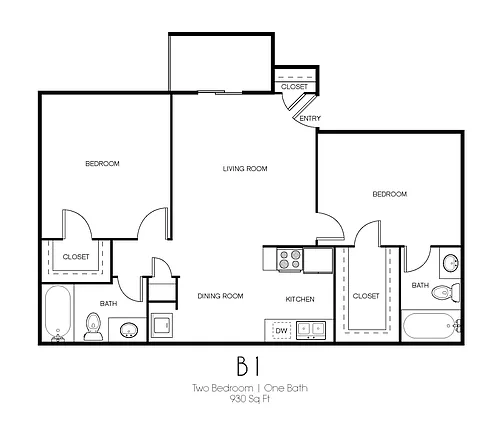 Floor plan B1