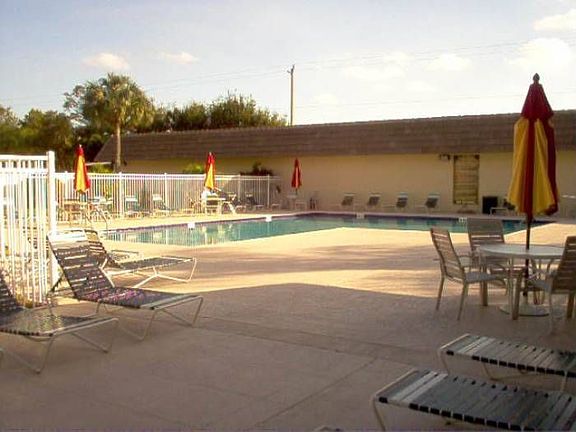 heated swimming pool