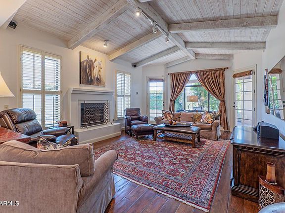 An elegant setting. (Shown with suggested decor. Furnishings are not included. Rental is unfurnished)