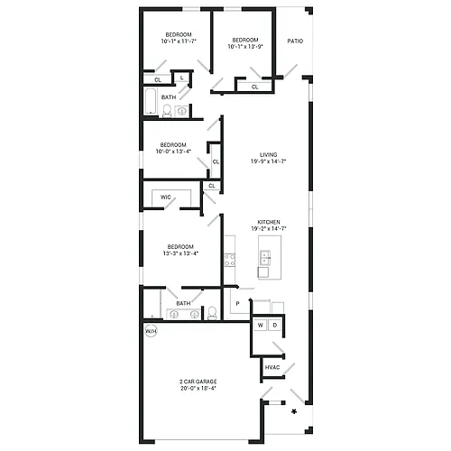 Floor plan Harper