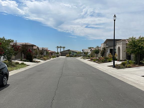 Amazing landscaped street view