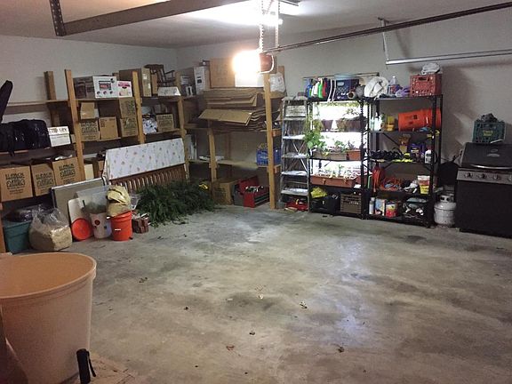 Two car attached garage