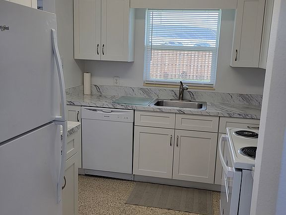 New kitchen with new cabinets and appliances