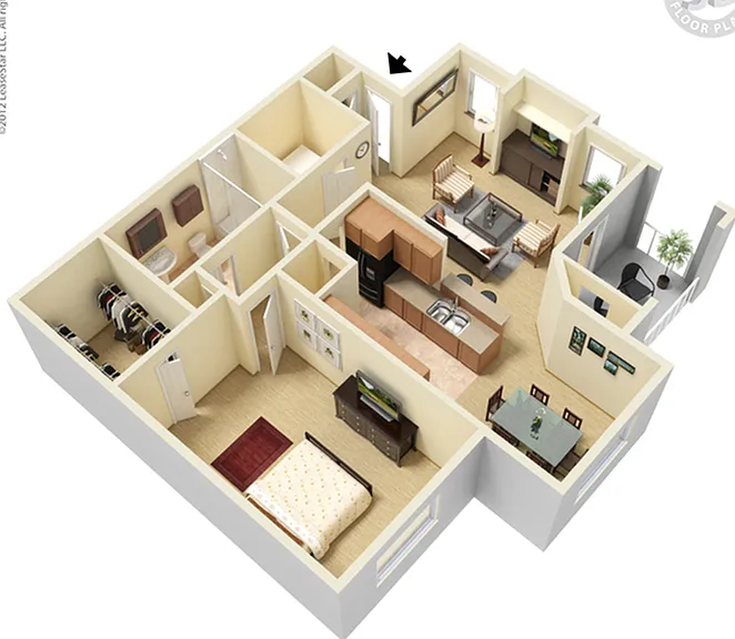 Ashford Remington 1 Bed 1 Bath Ashford Remington 1 Bed 1 Bath