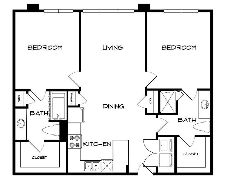 Floor plan B2