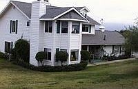 Front view of the house.