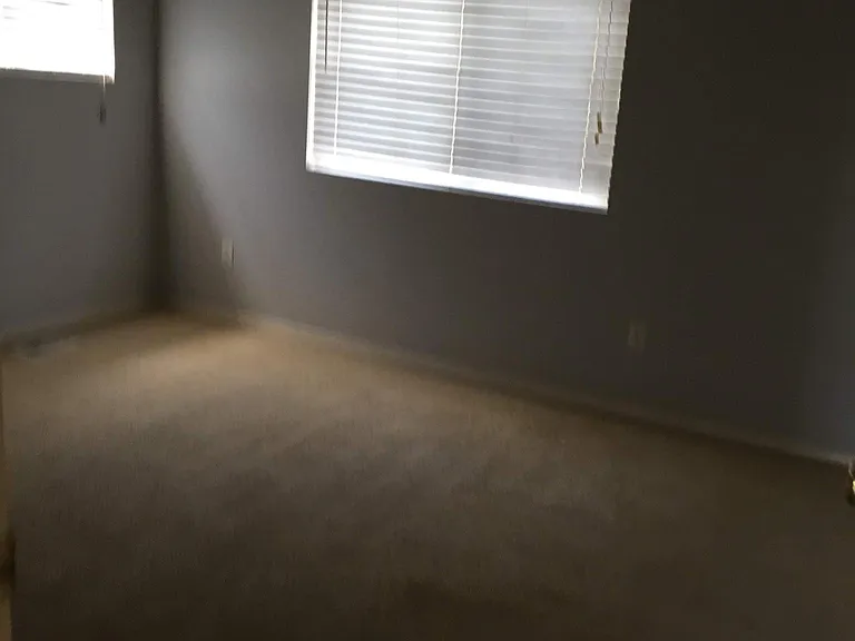 Bedroom with large walking closet
