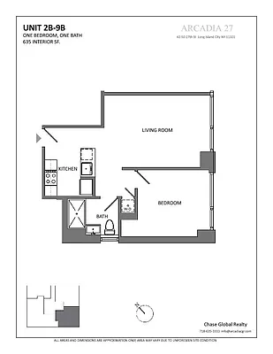 Rented by Chase Global Realty Corp | media 23