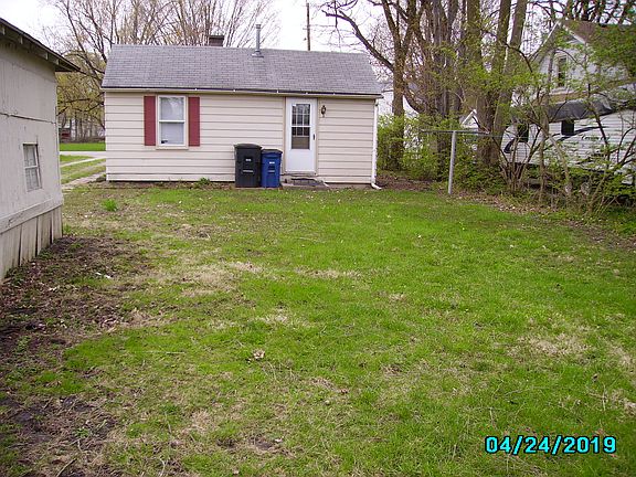 Back yard from rear