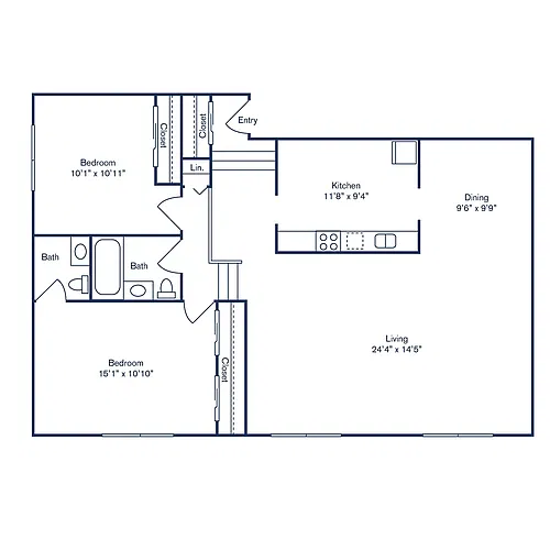 Floor plan TEN25