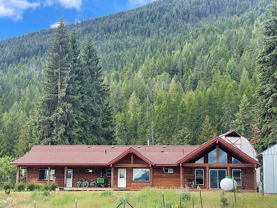 House side facing the river