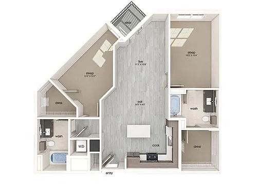 Floor plan B05