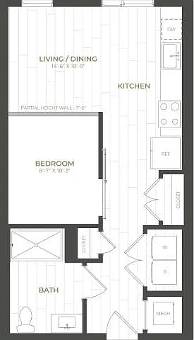 Floor plan S1-HC