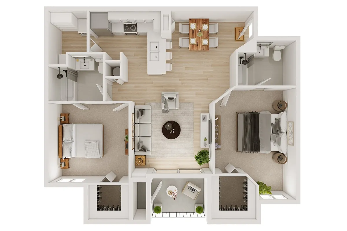 Floor plan B2R