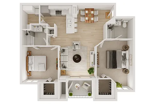 Floor plan B2R