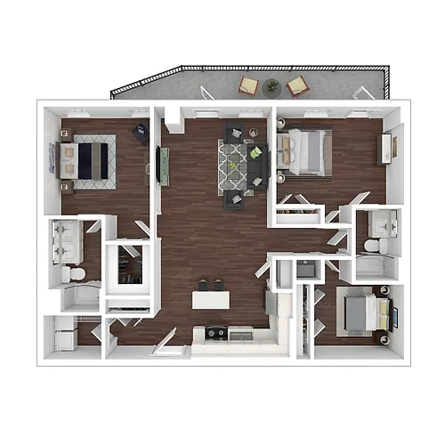 Floor plan C2- West