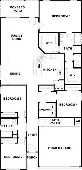 4 bed, 2.0 bath, 1927 sqft, $2,450 — Photo 2