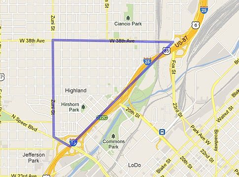 LoHi map (Unit @30th & Wyandot)