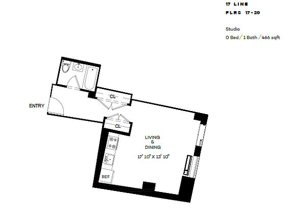 2nd image of 63 Wall St APT 1817
