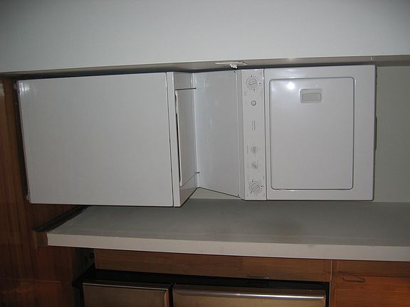 In unit washer/dryer