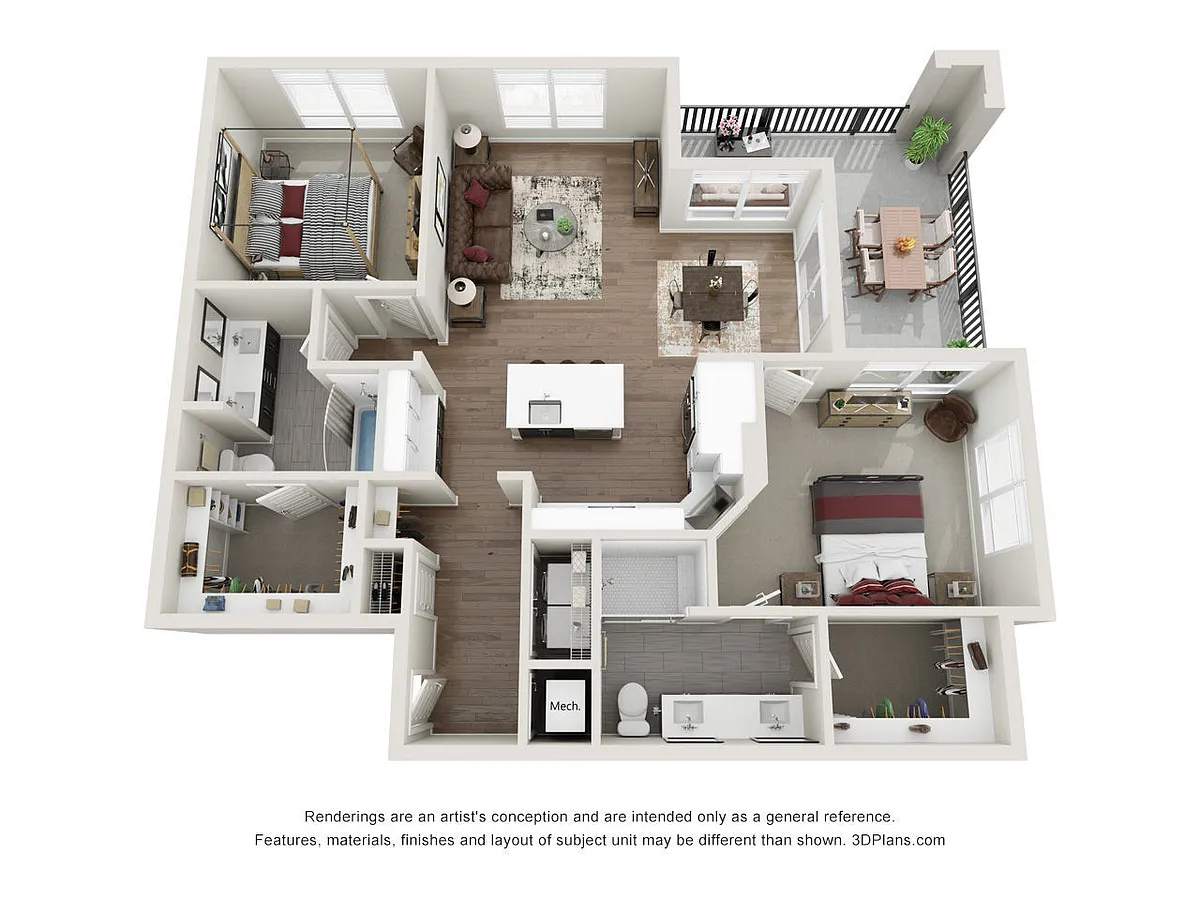 Floor plan B4