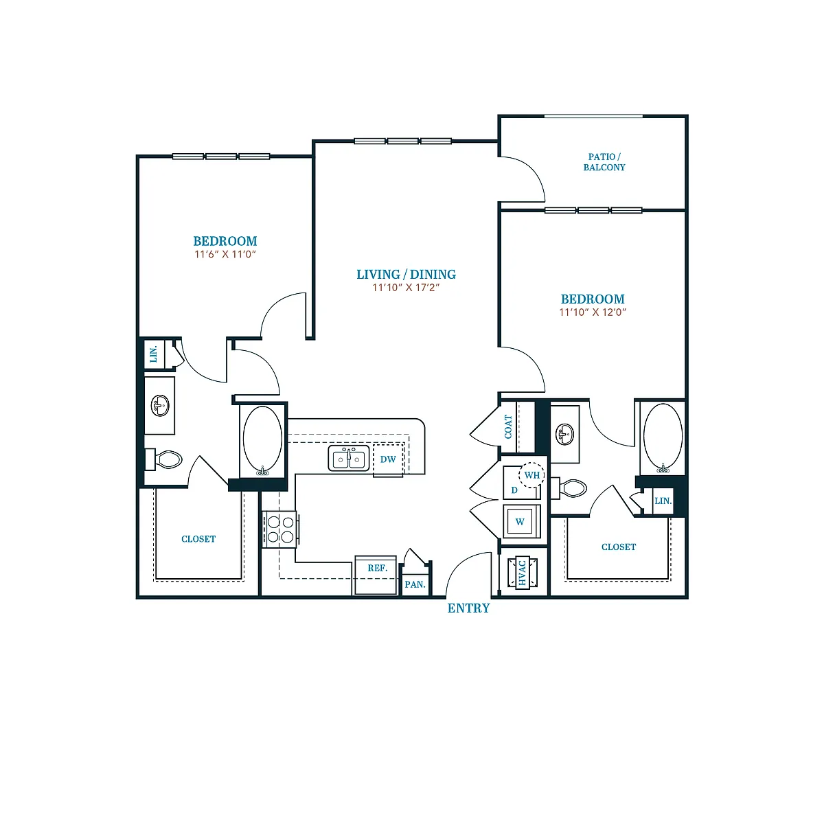Floor plan B1