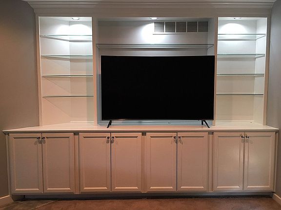 New entertainment center