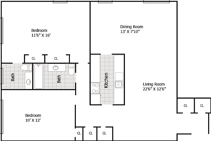 Harbor Terrace Apartments — Photo 36
