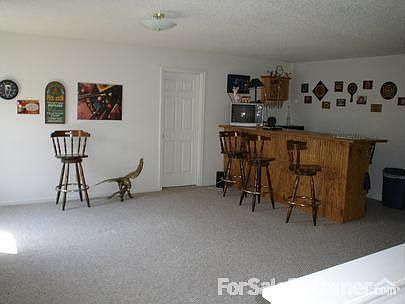 Rec room - big enough for a pool table!