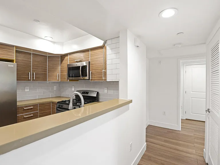 Kitchen and Hallway to Bedrooms