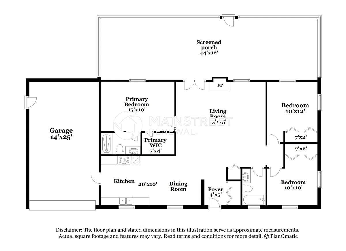 Floor Plan - 8208 Kenwood Rd