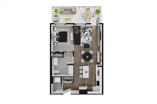 Floor plan Mimic