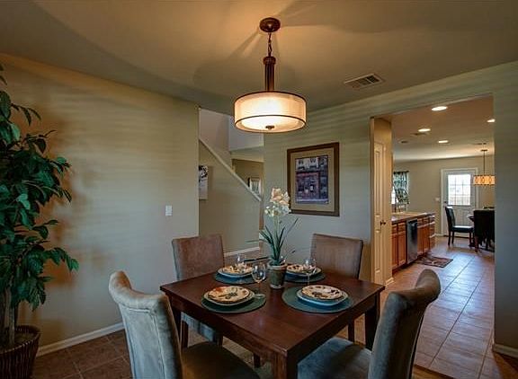 Formal dining area