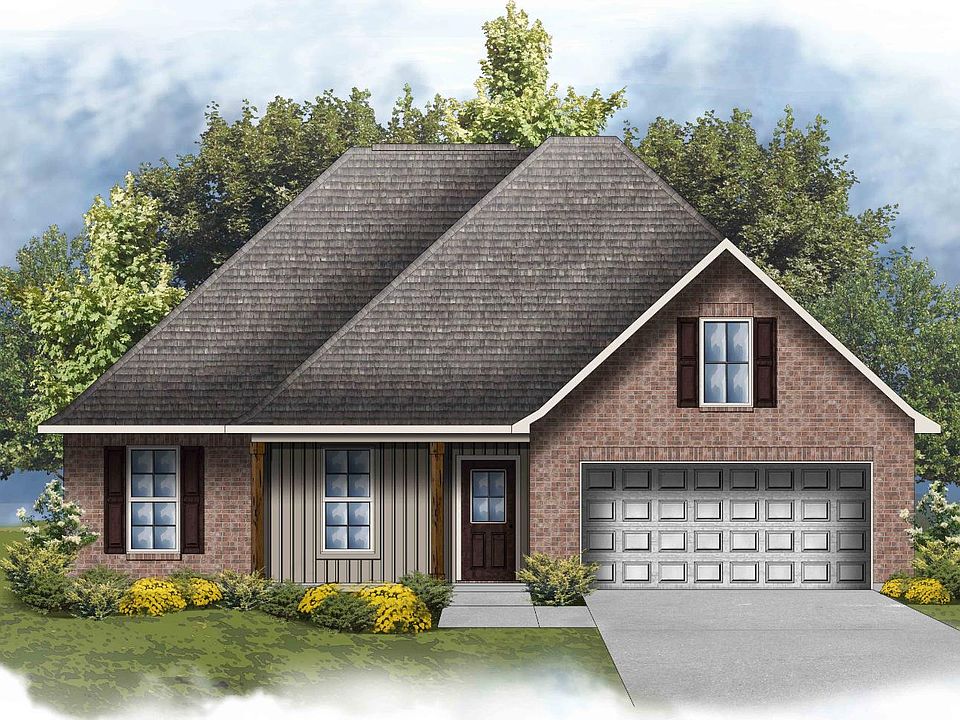 Ravenswood IV G - Front elevation - open floor plan
