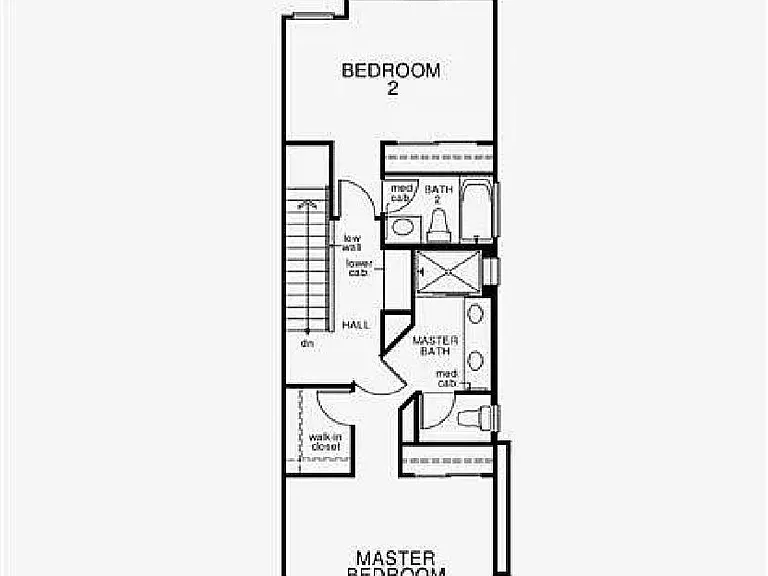 3rd floor: master bedroom suite w/ double-sink full bath & walk-in closet, #2 bedroom suite w/ full bath.