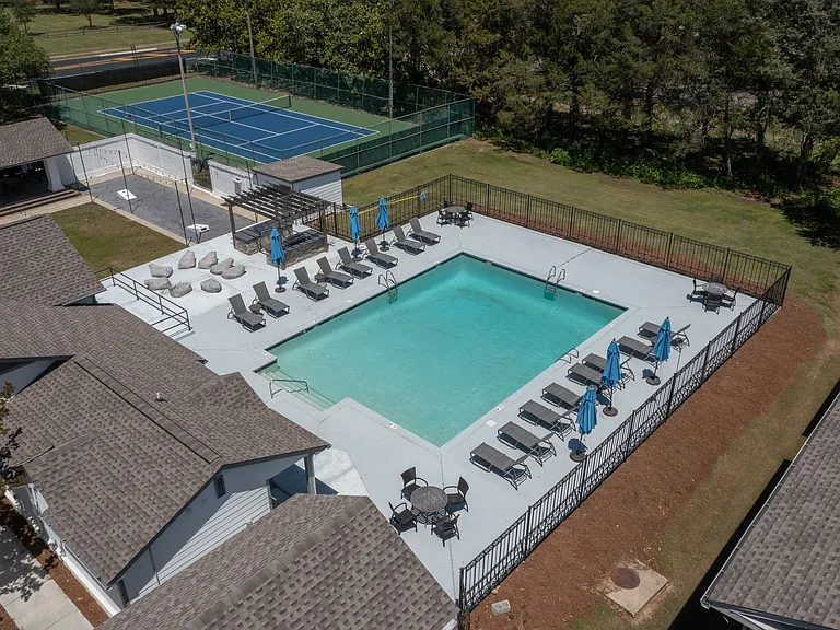 Our Montgomery apartments at Stratford Village offer a beautiful community pool perfect for relaxation, professionally operated by Highlands Vista Group.