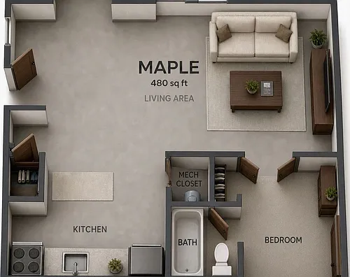 Floor plan Maple