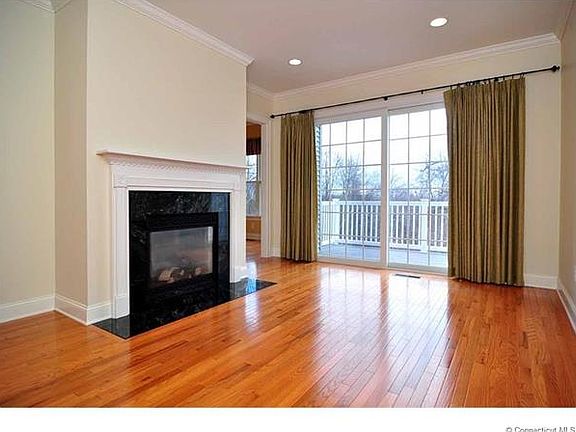Living room with gas fireplace