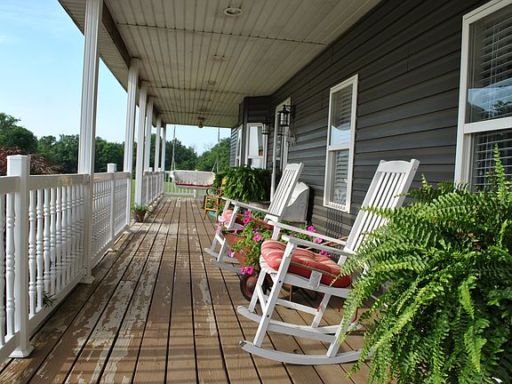 Relaxing front porch