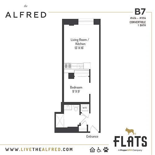 Floor plan B7