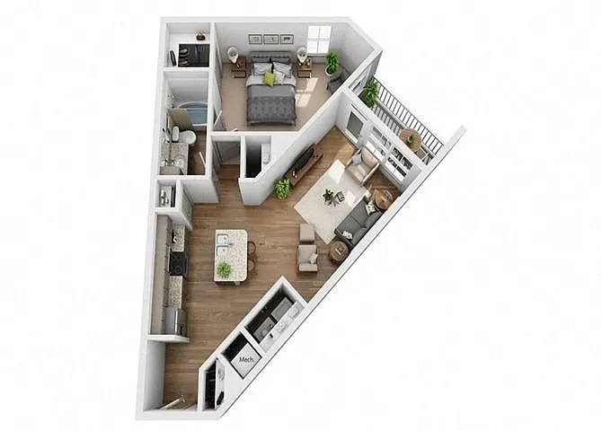 Floor plan The Caney Fork