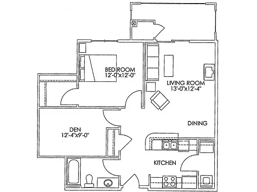 Floor plan Saratoga