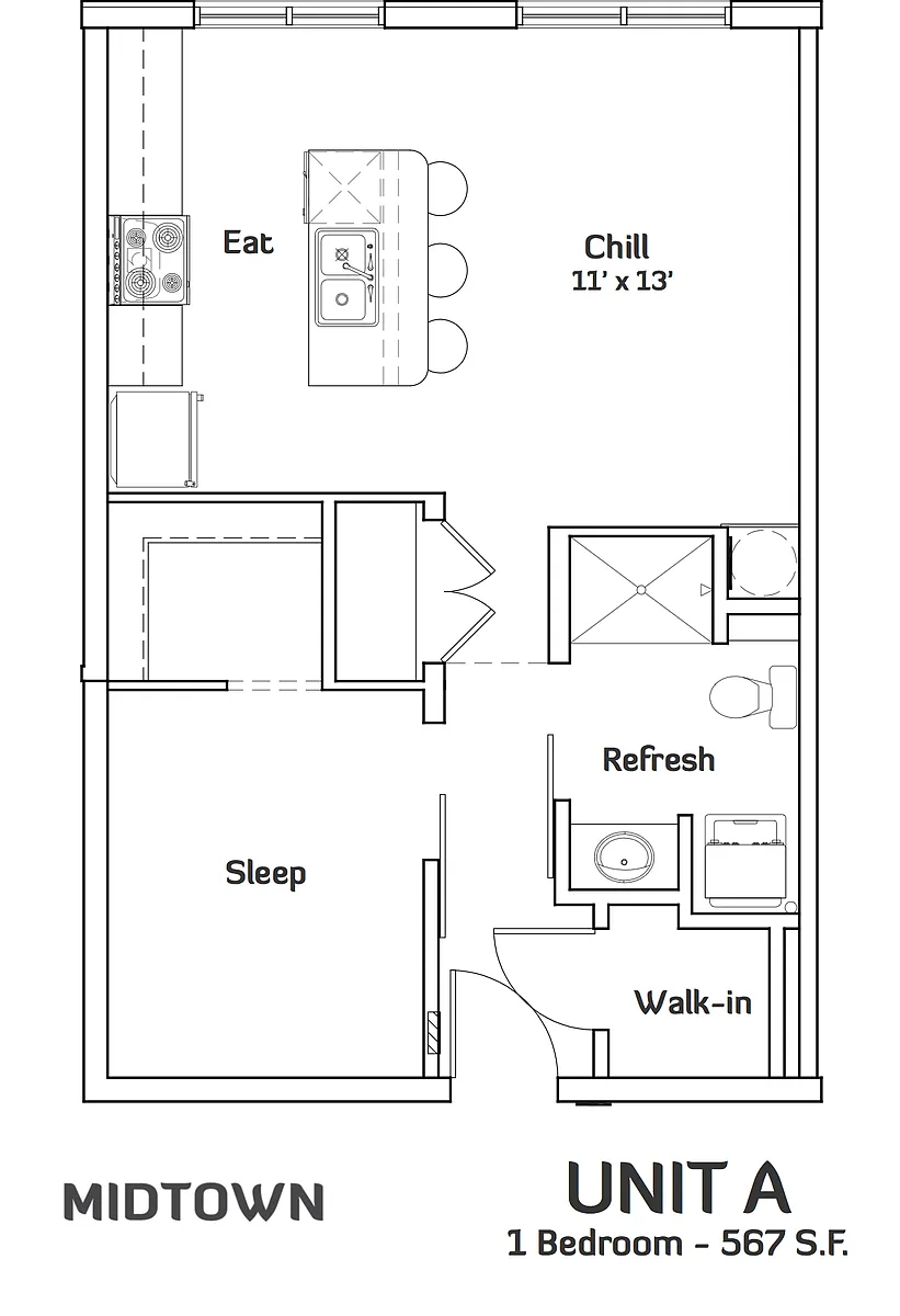 Floor plan A