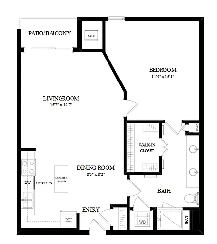 Floor plan A12