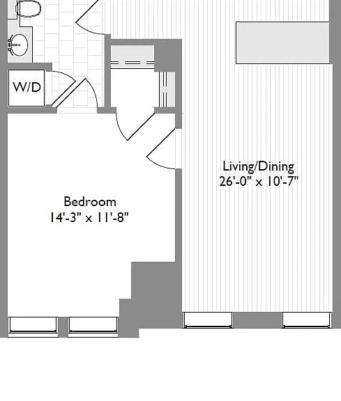 1-Bedroom 1-Bathroom | 626 sqft 1-Bedroom 1-Bathroom | 626 sqft