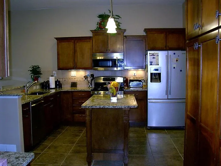Kitchen, gas range