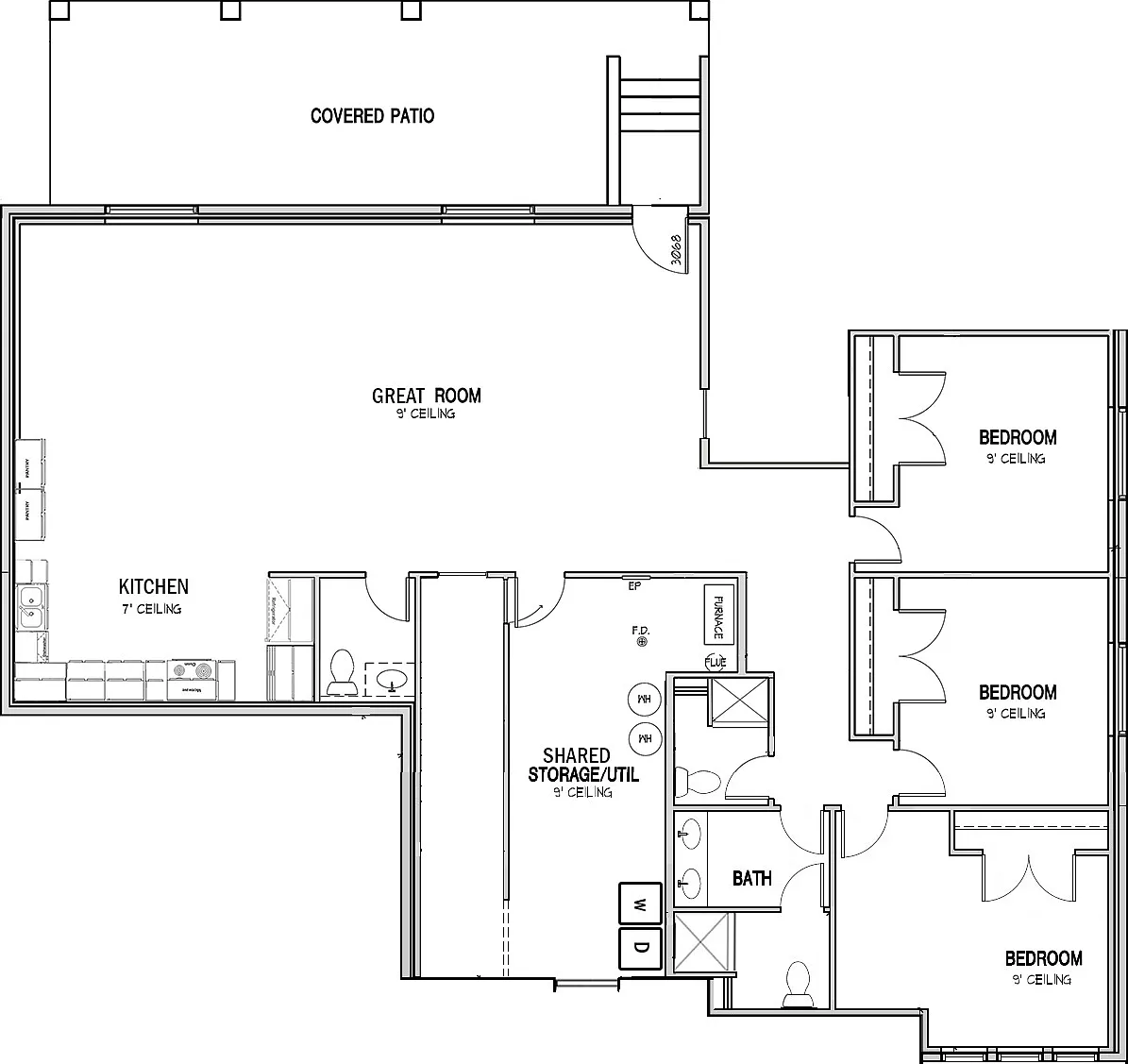 3 bed, 2.5 bath, 1500 sqft, $2,495 — Photo 1