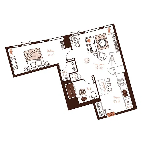 Floor plan A05
